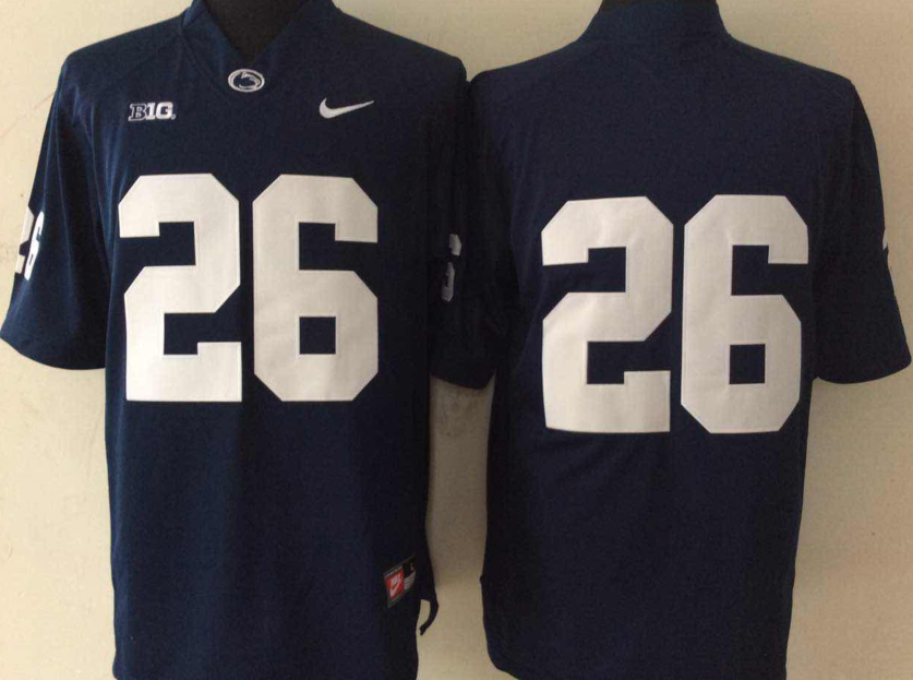 NCAA Men Penn State Nittany Lions #26 Blue->ncaa teams->NCAA Jersey